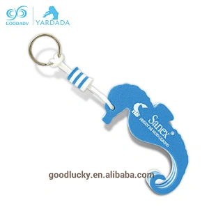 Logo printing Custom EVA foam float keychain