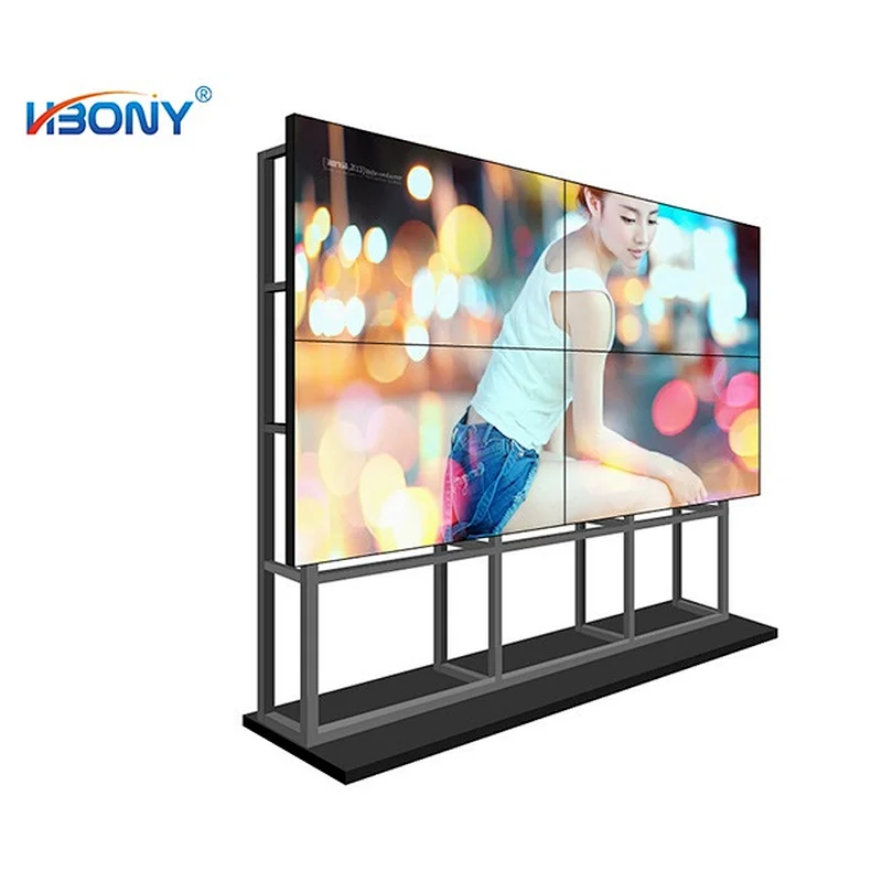 3x3 LCD Video Wall 55 Inch Seamless LCD Video Wall