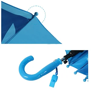 Cute Cartoon Children Umbrella Animation Creative Long-handled 3D Ear Modeling Kids Umbrella for Boys Girls
