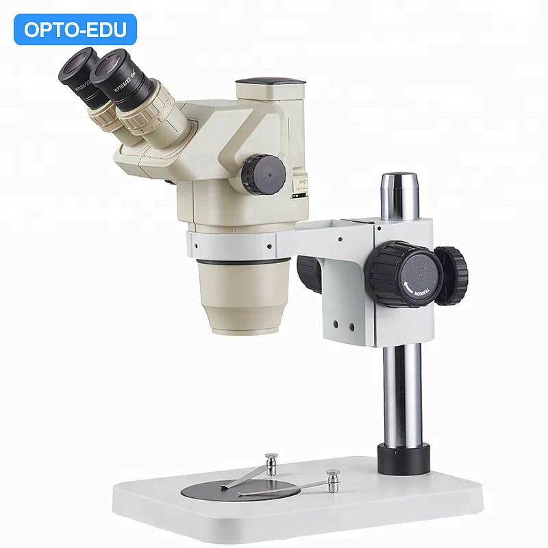 Zoom Stereo Microscope, 0.67x~4.5x, Trinocular