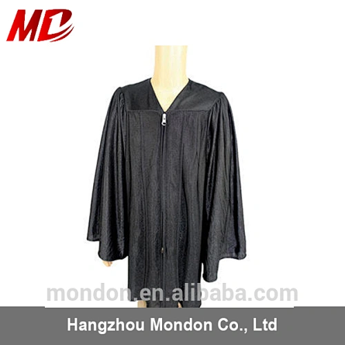 Australia Colleges Black Fluted Bachelors Graduation Gown