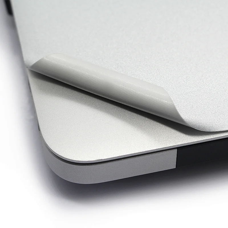 custom 3m vinyl full body laptop skin covers for inside and outside palm guard for macbook