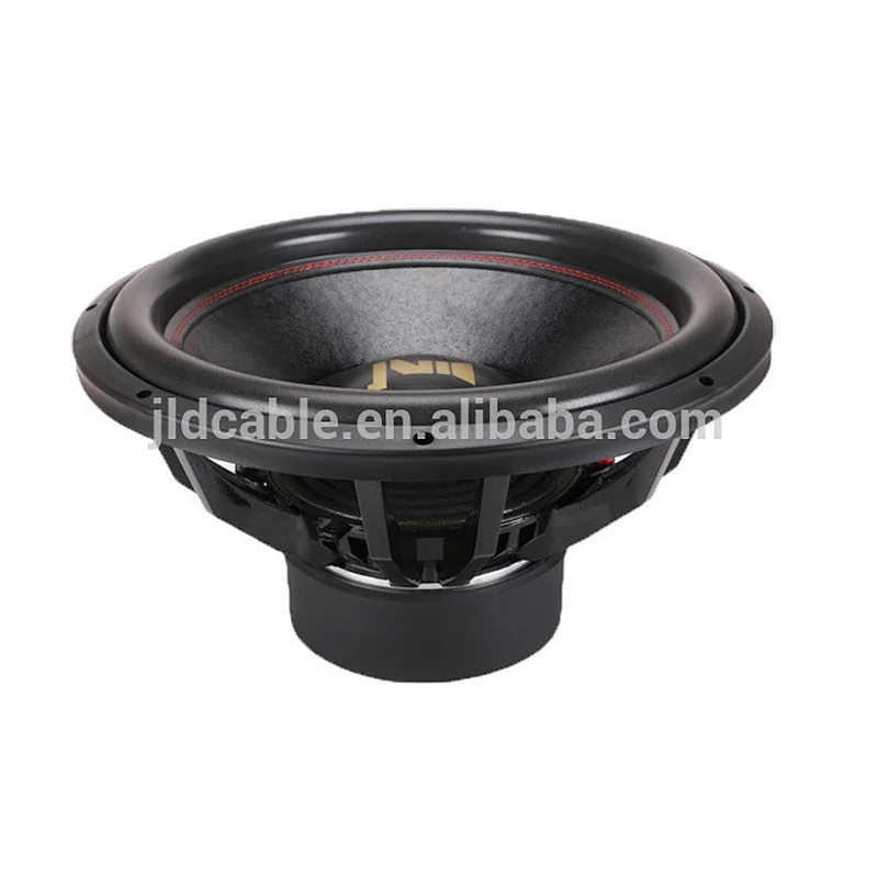 best and professional OEM brand for car 15inch dual 2/4 ohm 800w rms powered subwoofer