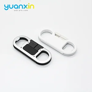 20cm Length TPE Materials Black and white Opener cable data cable micro usb making machine only packaging