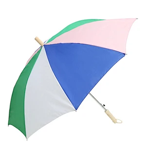 Venta al por mayor 23 pulgadas de publicidad al aire libre personalizado kenia paraguas