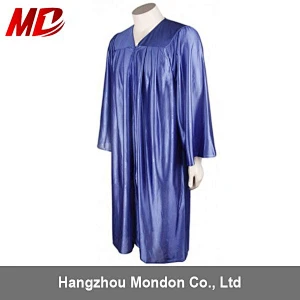Wholesale Shiny Adult Academic Graduation Gown&Robe for ceremony