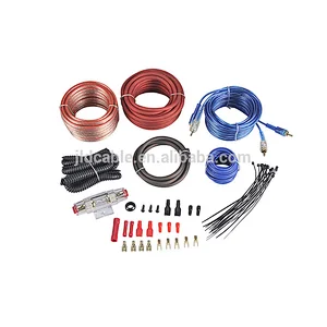 2016 New 8Ga wiring kits car audio WK-102 from JLD Audio power cable car audio installation kits