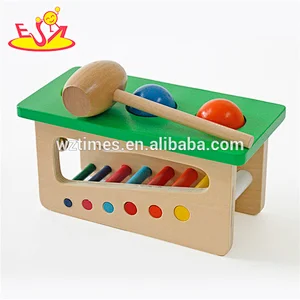 wholesale top fashion kids wooden pounding game most popular children wooden pounding game W11G040