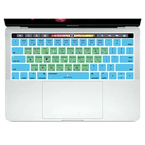 tpu film Keyboard Film for adobe Photo shop PS Shortcut Skin laptop keyboard for Mac book Pro 13