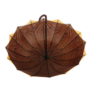 African print double layer 16 panel umbrellas