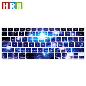 Custom Keyboard Dust Cover Silicone Laptop Skin keyboard protector laptop skin for macbook pro 13 15 cover English Version