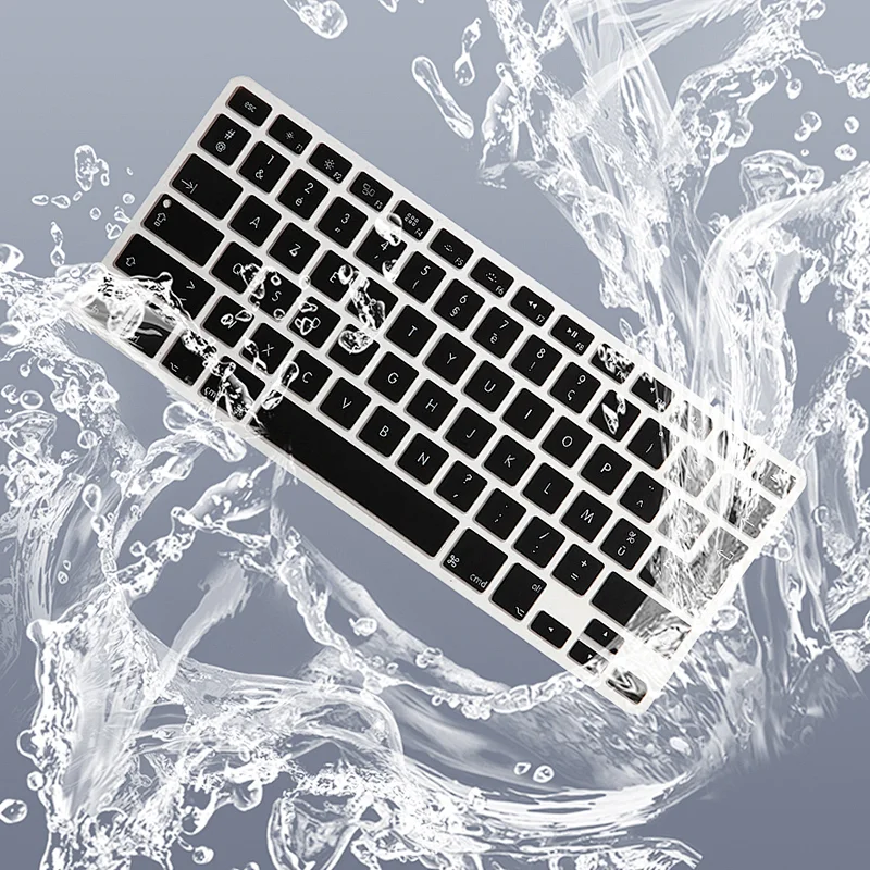 French custom Silicone Keyboard Protector film laptop keyboard cover laptop skin For Macbook Air 13 Inch UK/US
