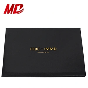 Smooth Leatherette Graduation Diploma Cover Certificate Folders