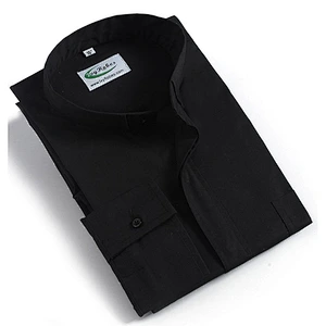 Promotion Factory best quality Men long sleeves Clergy Shirt for Church