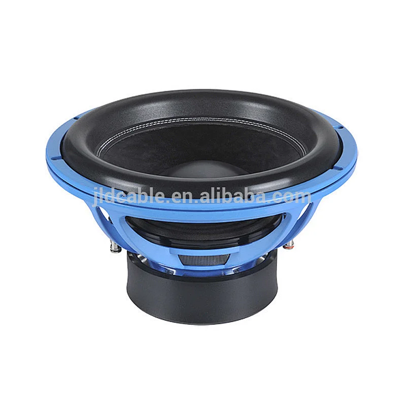 With aluminum basket 1200W RMS 15