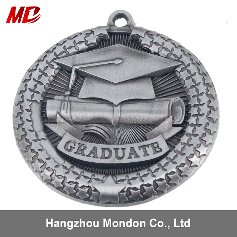 Wholesale Graduation Customized Different color Medal in Stock