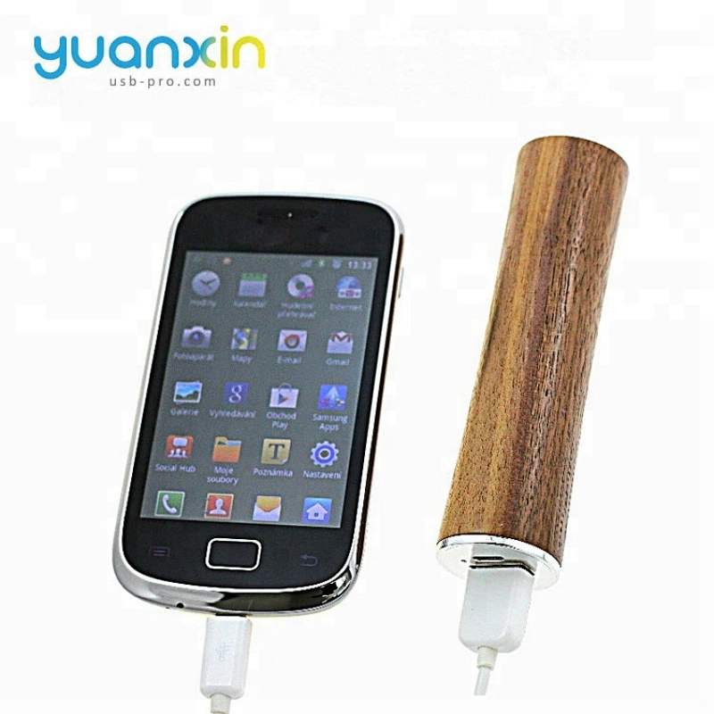 High capacity best wholesale wooden 18650 2000mah 2200mah 2600mah power bank