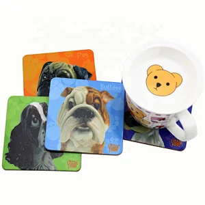 wood coaster/ table mats/cup mats,Custom logo Coasters coffee cup coasters