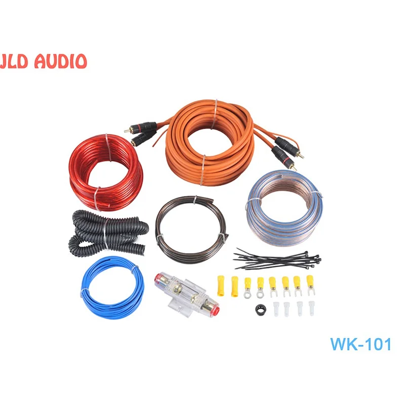 Popular in USA High power 10GA Car Amplifier Wiring Kit (WK-101)