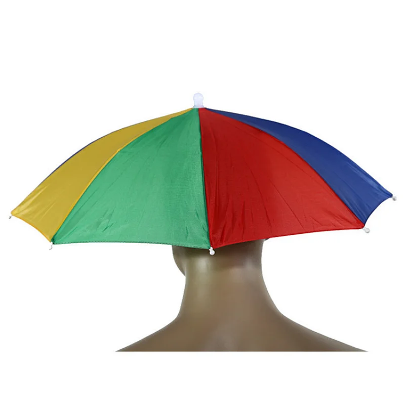 Hiking Beach Camping Headwear Cap fishing Children kid umbrella