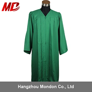 Specially Worn Adult Multicolor Customized High School Graduation Gown
