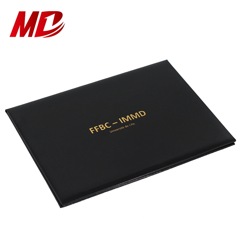 Smooth Leatherette Graduation Diploma Cover Certificate Folders