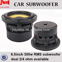 6.5 inch car subwoofer RMS 350W 8'' 10'' 12'' are available car speaker subwoofer