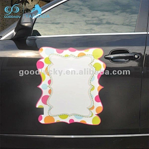 New promotion custom magnet car sticker for 2018
