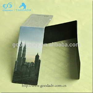 folding magnetic bookmark/printable bookmark/bookmark wedding favors