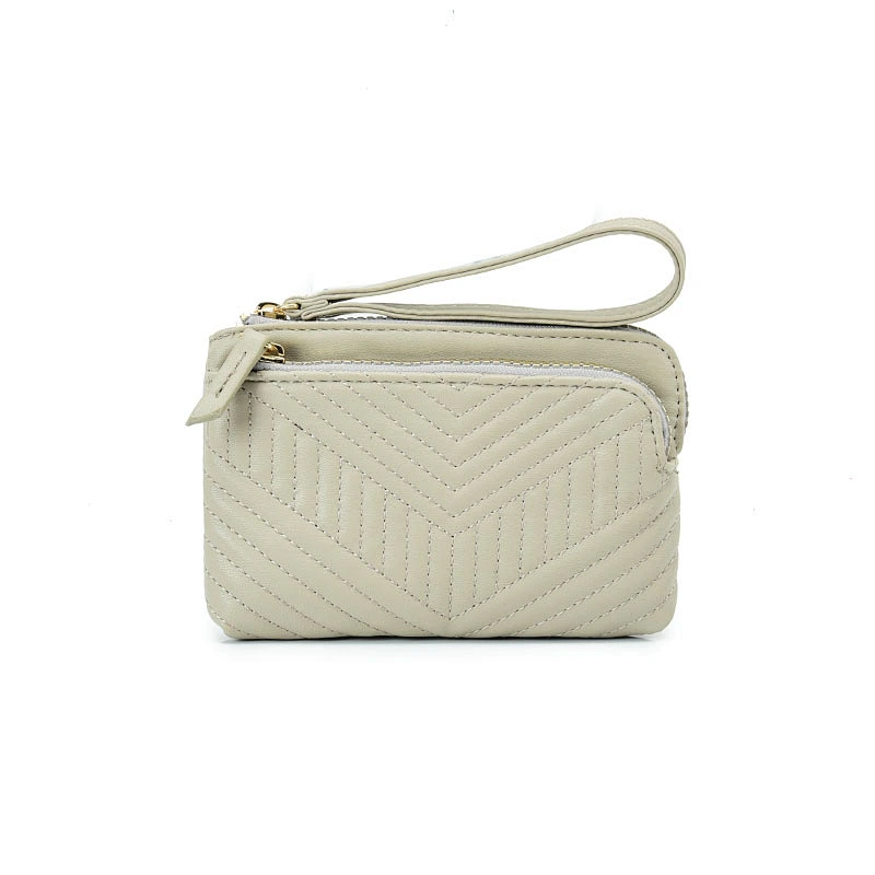 2020 wholesale PVC minimalist wallets for women fashionable with handle