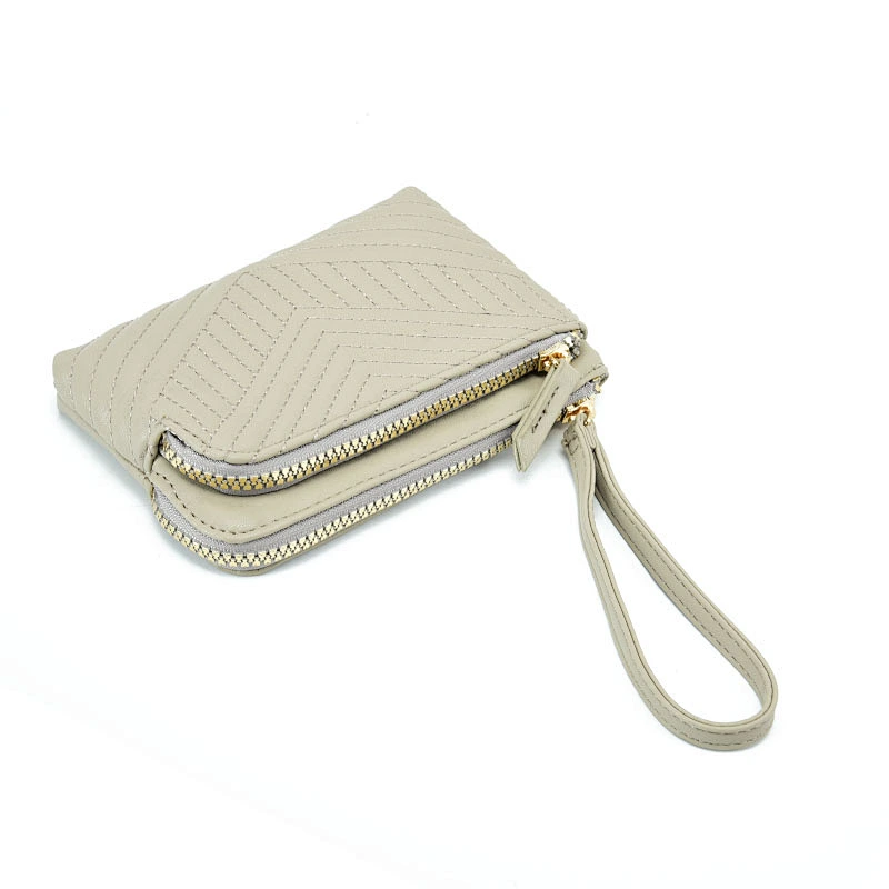 2020 wholesale PVC minimalist wallets for women fashionable with handle