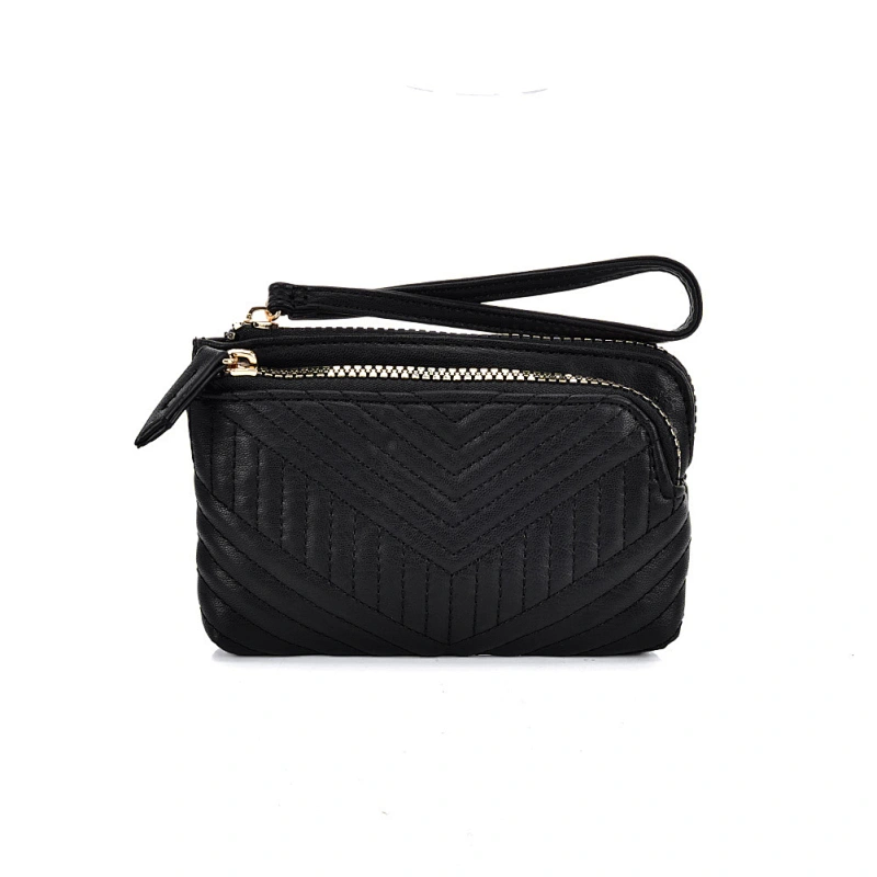 2020 wholesale PVC minimalist wallets for women fashionable with handle