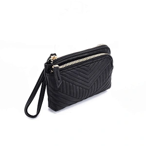 2020 wholesale PVC minimalist wallets for women fashionable with handle