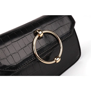 HEC 2020 Popular  ladies belt pu leather fashion waist bag women leather ladies girl colorful fanny pack bag for ladies