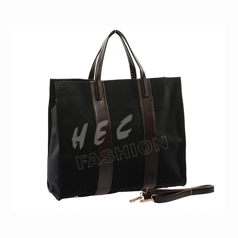 HEC China Guangdong Manufacturer Supply Hot Sale Navy Color Men Tote Handbag With Handle