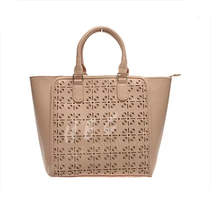 HEC Online Shopping Wholesale Price Pink Color Fashion Pattern Designer Women Tote Bag