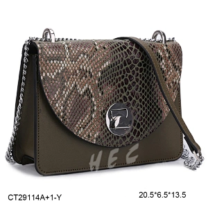 Fashion new designer classic luxury pure color single shoulder pu custom cross body bag