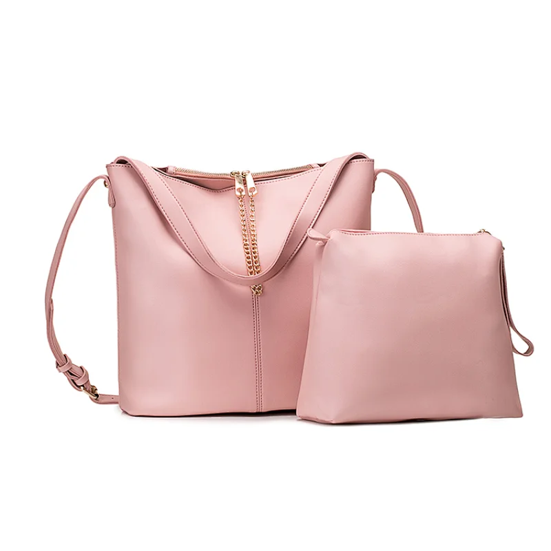 HEC Super September Long Strap Shoulder Bag PU Leather Women