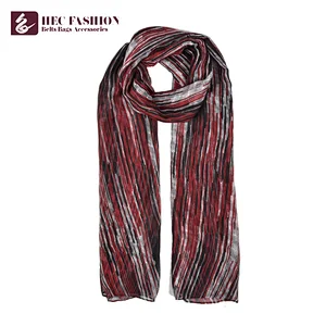HEC Factory China Promotional Multicolor Spring Autumn Winter Fashionable Scarf