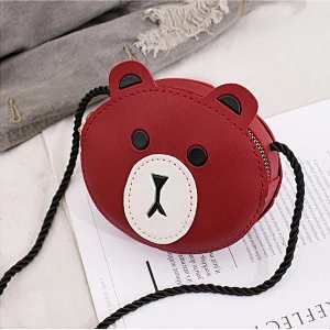 2020 Wholesale new design pu pvc soft  cute  girl cross body bag  animal mini purse