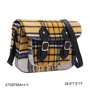 Latest design fashion factory wholesale price green red cross body shoulder bag