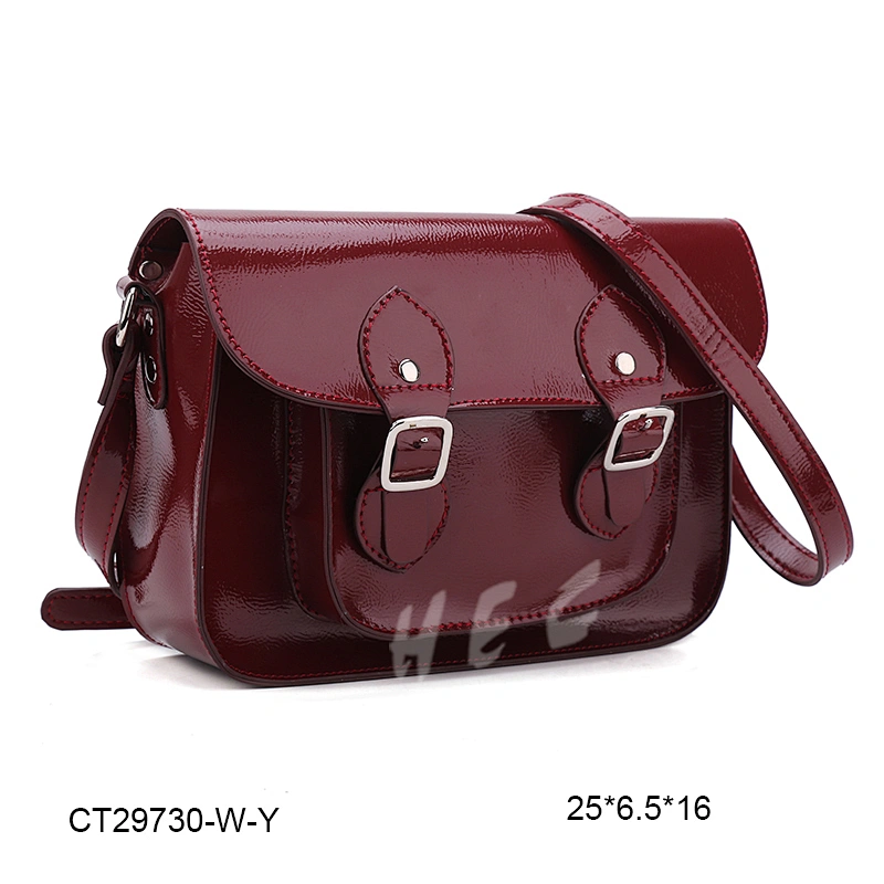 Latest design fashion factory wholesale price green red cross body shoulder bag
