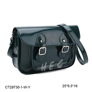 Latest design fashion factory wholesale price green red cross body shoulder bag