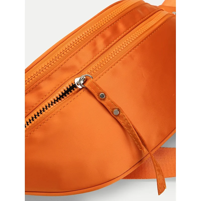 HEC New fashion oem custom logo printed  sublimation bright color polyester waist bag
