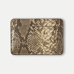 Wholesale custom personalized high quality fashionable serpentine pu leather women purse