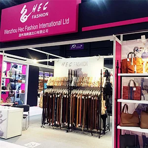 HEC China Wenzhou OEM Factory Supply Classical Designer Leather Handbag Woman Crossbody bag