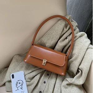 Factory direct sale  PU  leather shoulder fashion elegant women designers  handbags shoulder bag