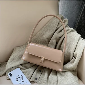 Factory direct sale  PU  leather shoulder fashion elegant women designers  handbags shoulder bag