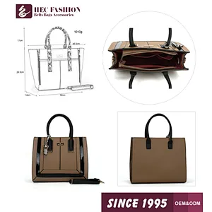 HEC Zhejiang Wenzhou Offered Leather Women Shoulder Bag Lady Handbag