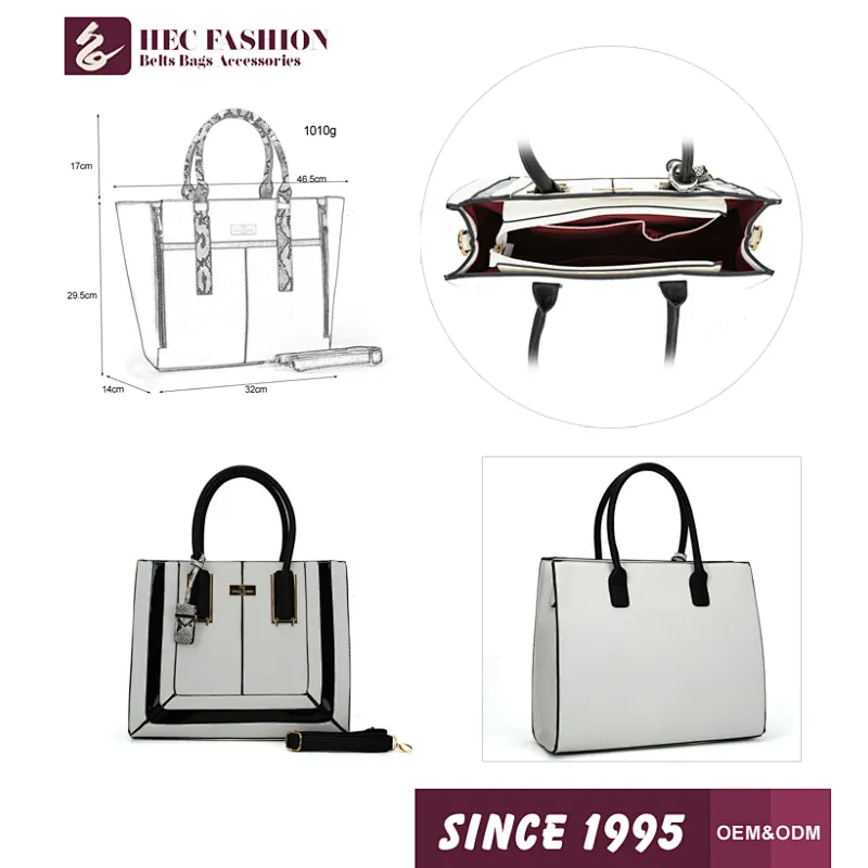 HEC Zhejiang Wenzhou Offered Leather Women Shoulder Bag Lady Handbag